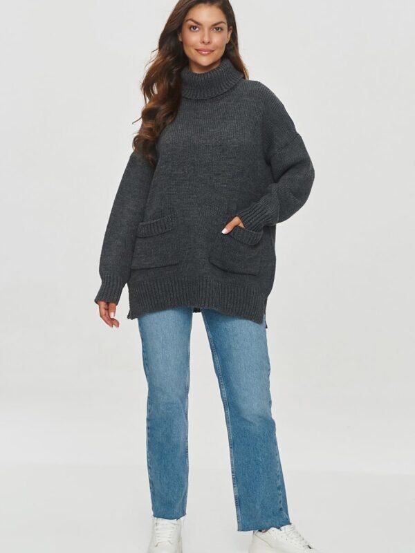 Turtleneck model 201796 Makadamia - Image 2